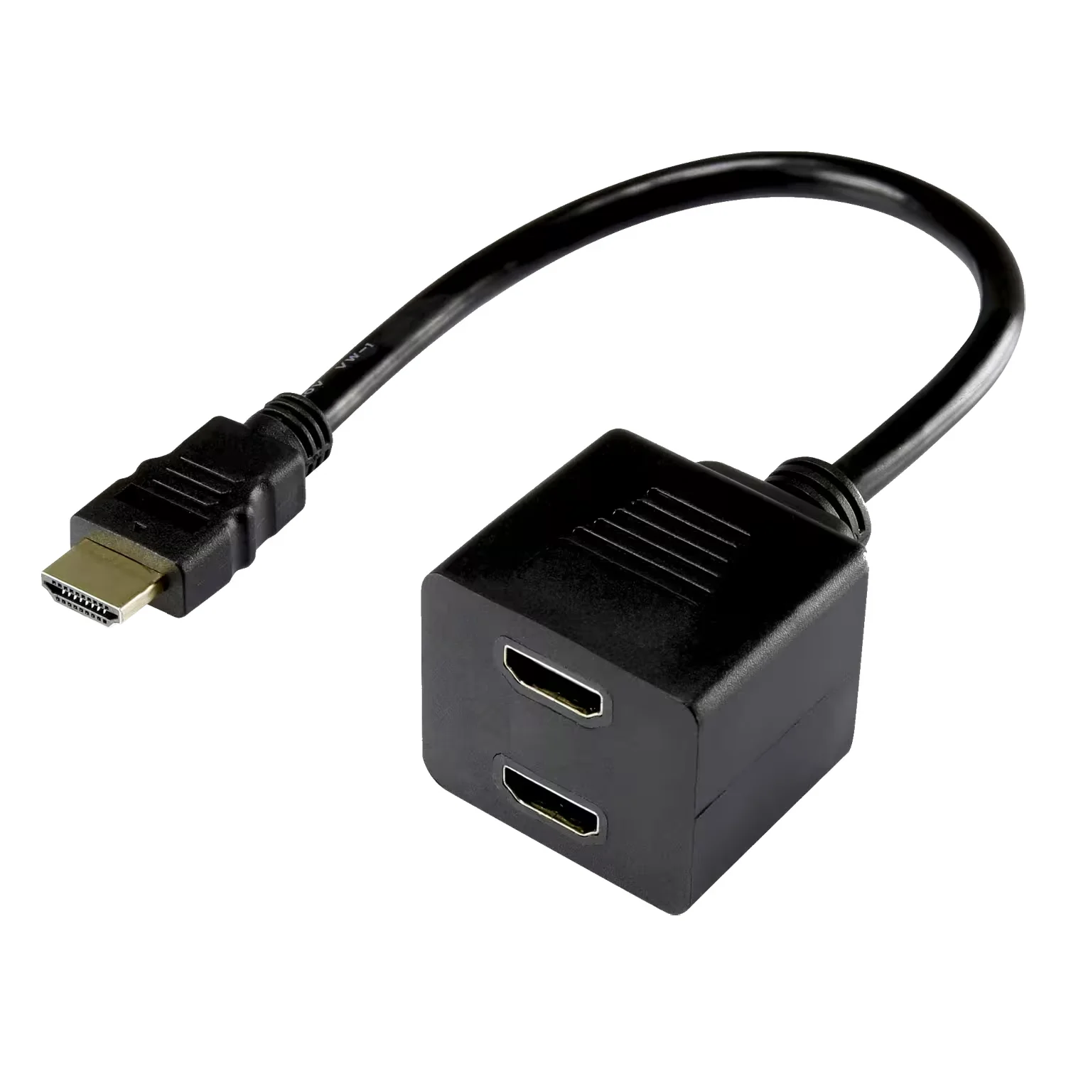 Cabo Adaptador HLD HDMI Macho para 2 HDMI Fêmea