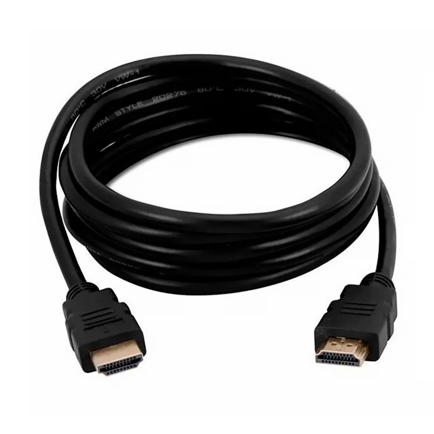 Cabo HDMI Quanta QTHDMI100 3D Full HD 10 Metros - Preto