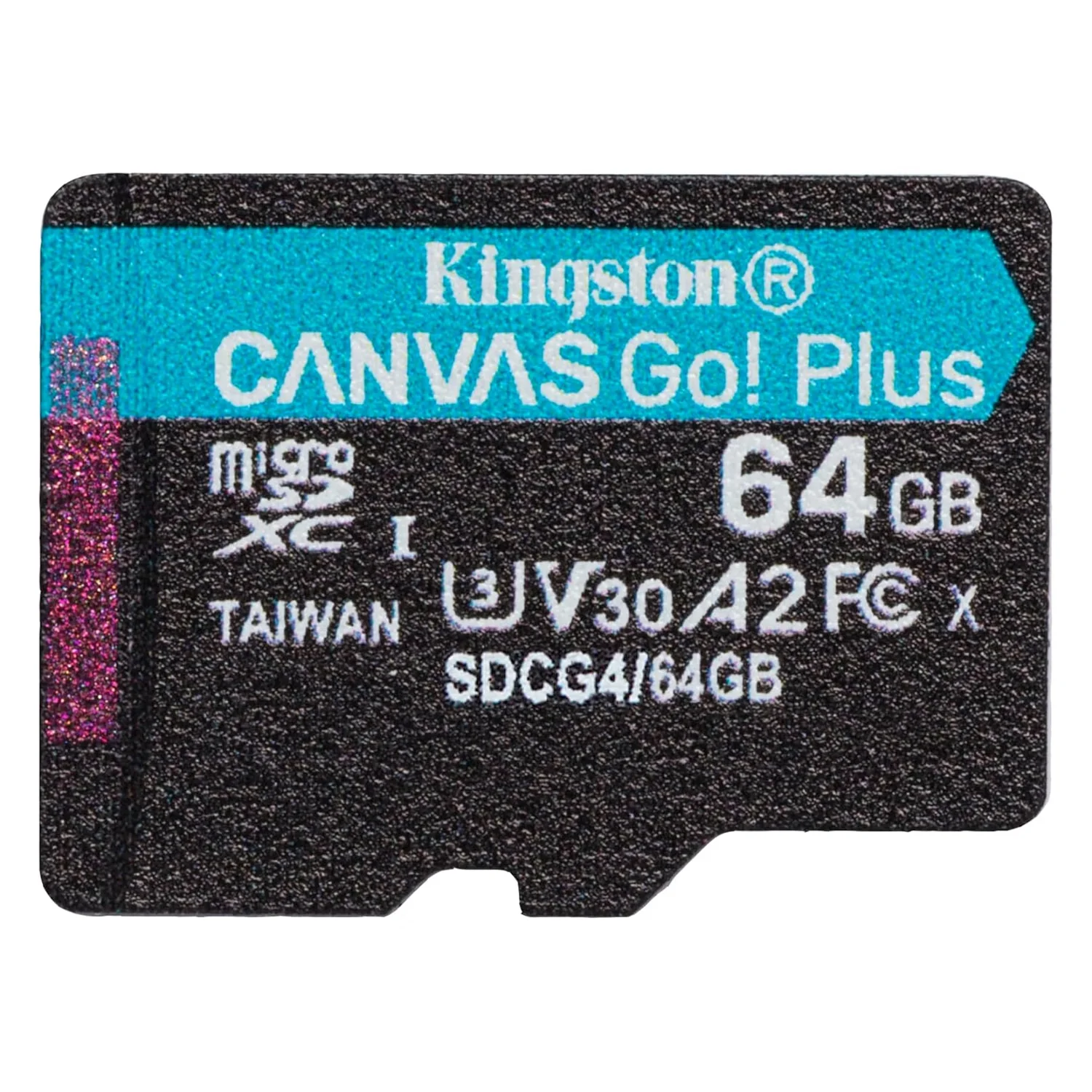 Cartão de Memória Micro SD Kingston Canvas Go Plus 64GB 170Mbs - SDCG4/64G