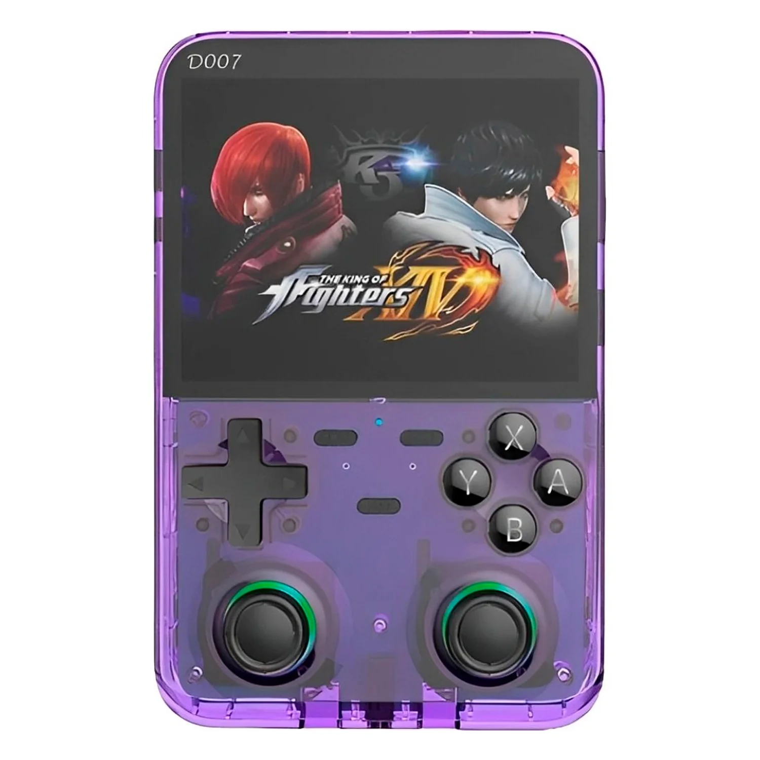 Console Portátil D-007 Plus Pro 64GB Tela 3.5" - Roxo Transparente