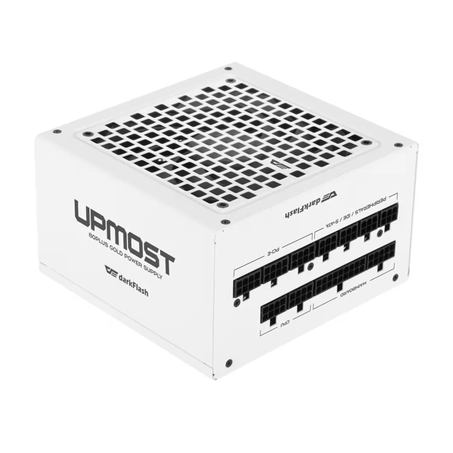 Fonte Darkflash UPT850 ATX 850W 80 Plus Gold PFC Ativo Full Modular Bivolt - Branco