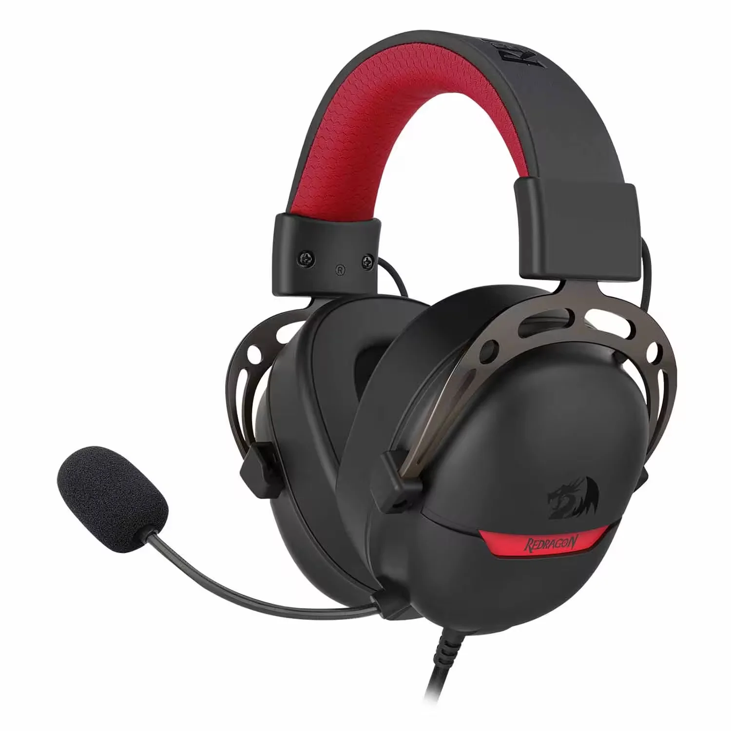 Headset Gamer Redragon Aurora H376BR USB - Preto