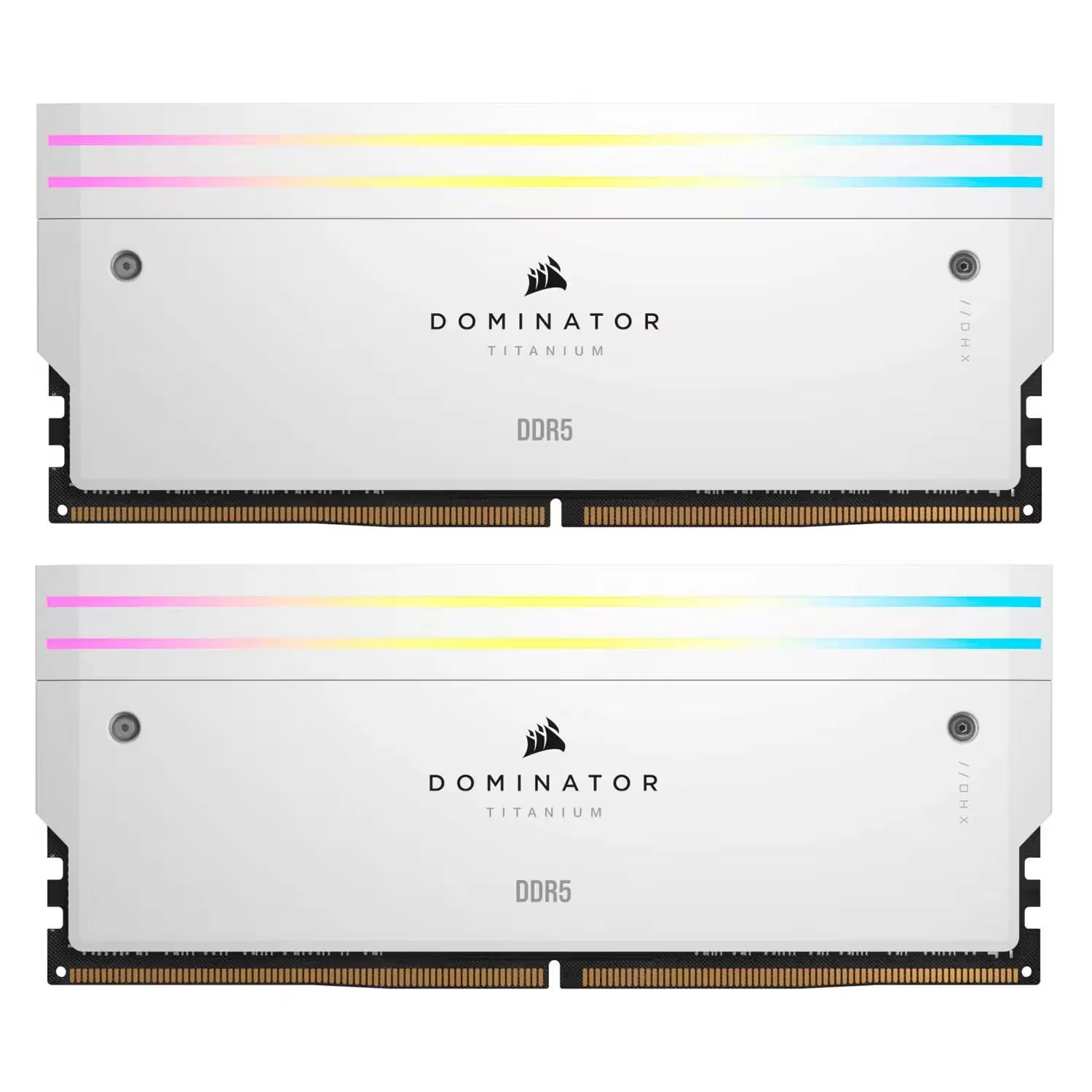 Memória RAM Corsair Dominator Titanium RGB 48GB (2x24GB) DDR5 7200MHz - CMP48GX5M2X7200C36W
