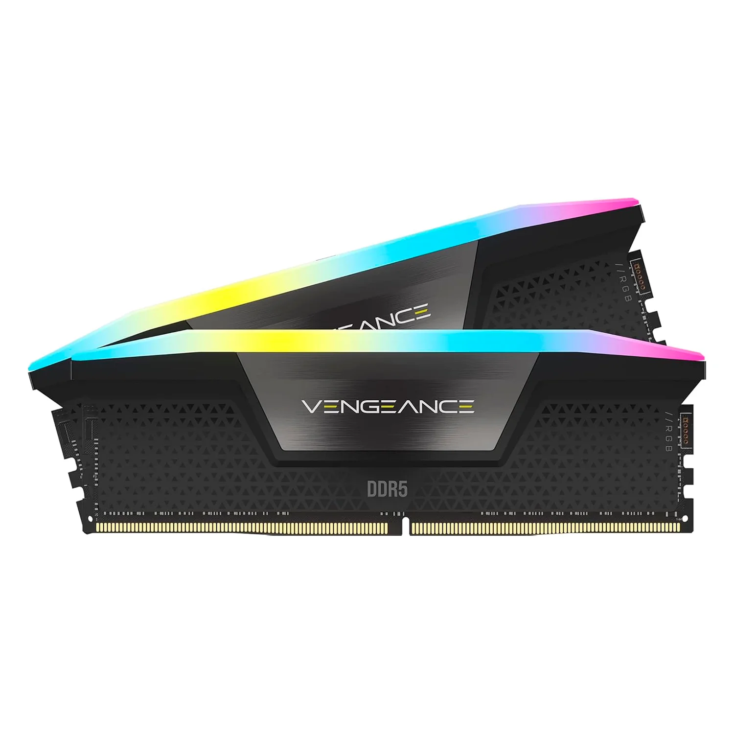 Memória RAM Corsair Vengeance RGB 128GB (2x64GB) DDR5 6400MHz - CMH128GX5M2B6400C42