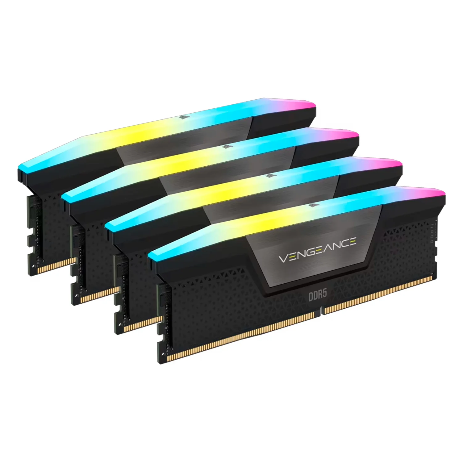 Memória RAM Corsair Vengeance RGB 96GB (4x24GB) DDR5 6000MHz - CMH96GX5M4B6000C30