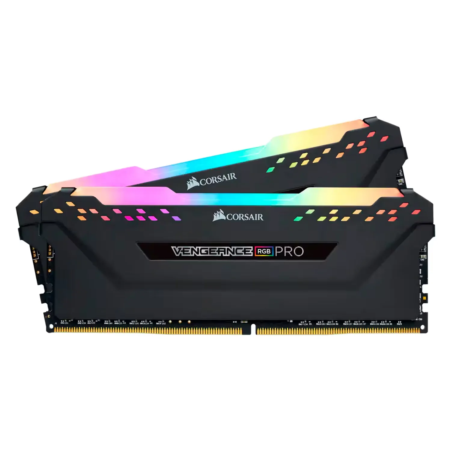 Memória RAM Corsair Vengeance RGB Pro 16GB (2x8GB) DDR4 3600MHz - Preto CMW16GX4M2C3600C18