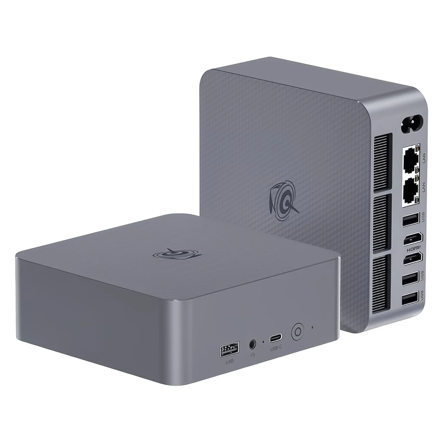 Mini PC Beelink EQR6 AMD Ryzen 5-6600U 500GB SSD 32GB RAM - Cinza