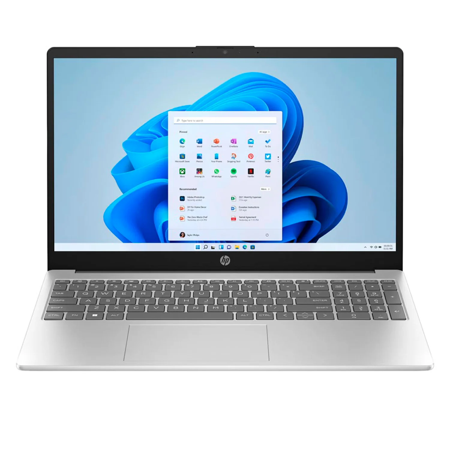 Notebook HP 15-FC0047WM 15.6" AMD Ryzen 7 7730U 512GB SSD 16GB RAM Inglês - Prata