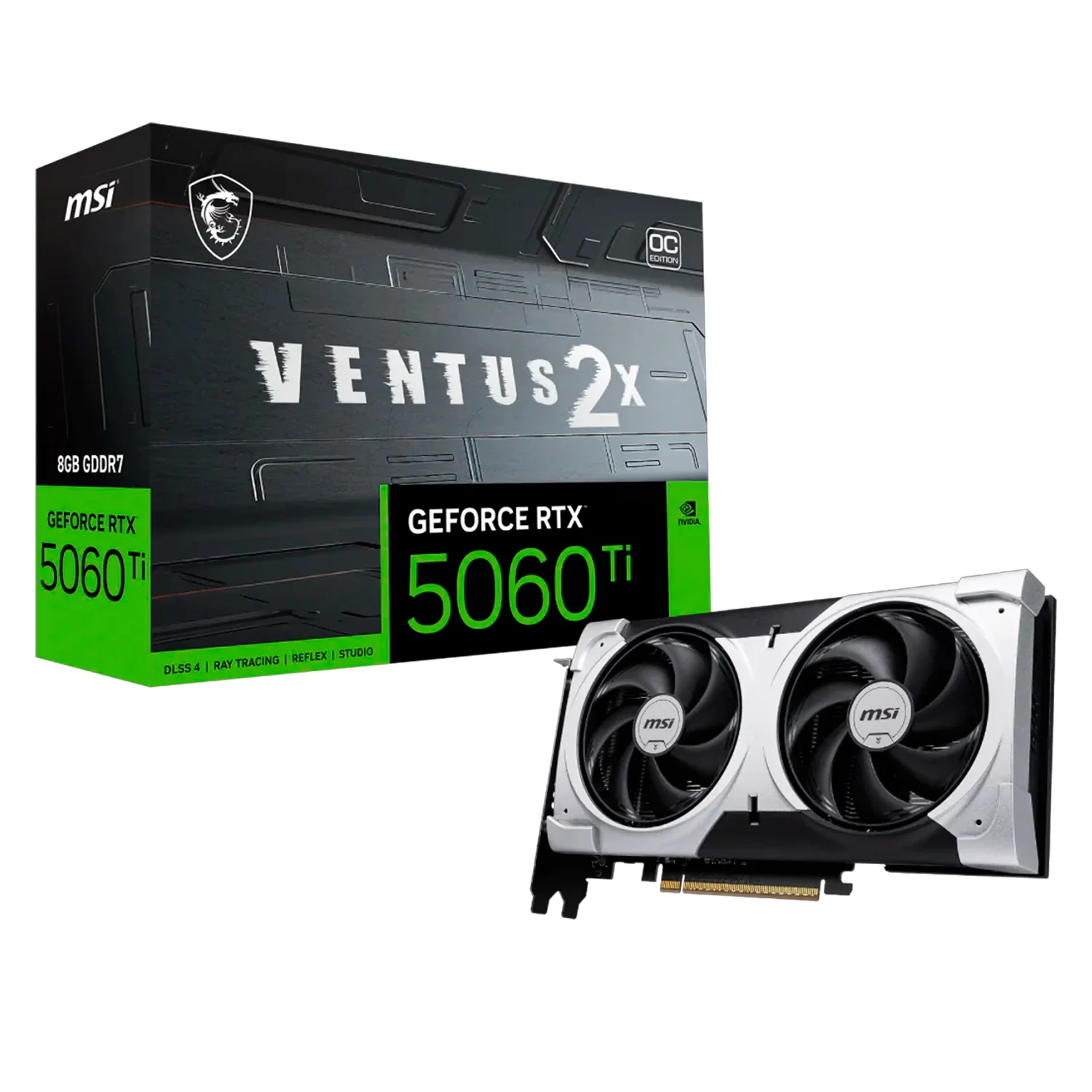 Placa de Vídeo MSI Gaming Trio OC NVIDIA GeForce 8GB GDDR7 - 912-V536