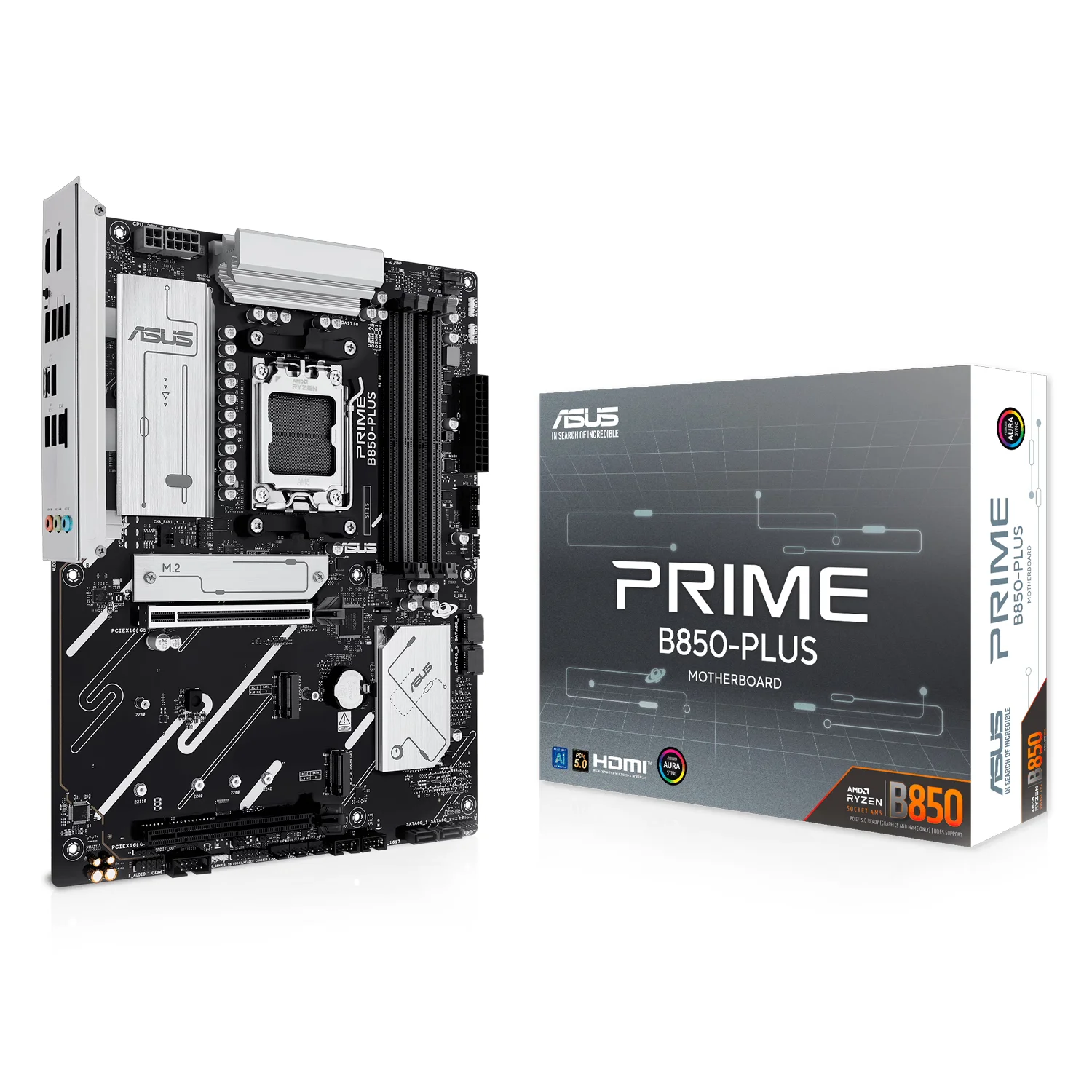 Placas Mãe Asus Prime B850-Plus DDR5 Socket AM5 Chipset B850 ATX