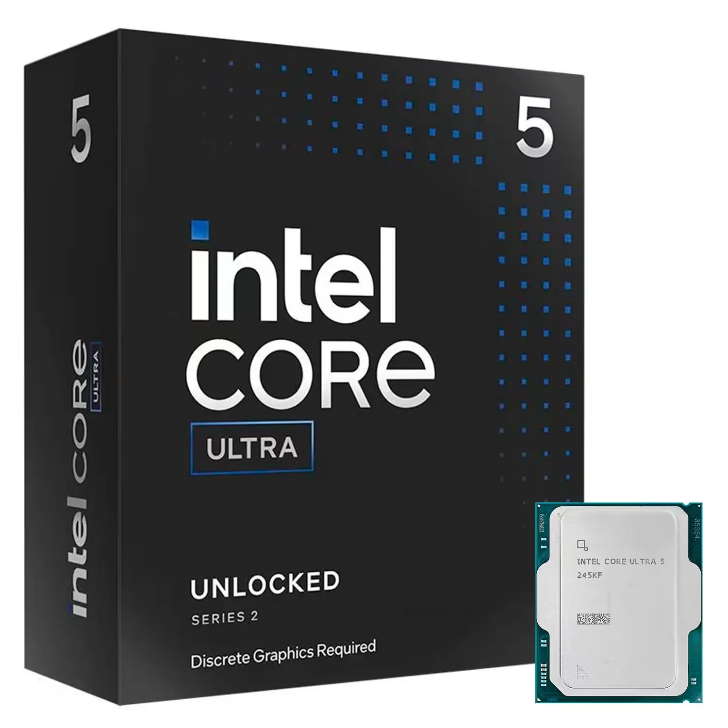 Processador Intel Core Ultra 5 245KF Socket LGA 1851 14 Core 14 Threads 4.2GHz e 5.2GHz Turbo Cache 24MB