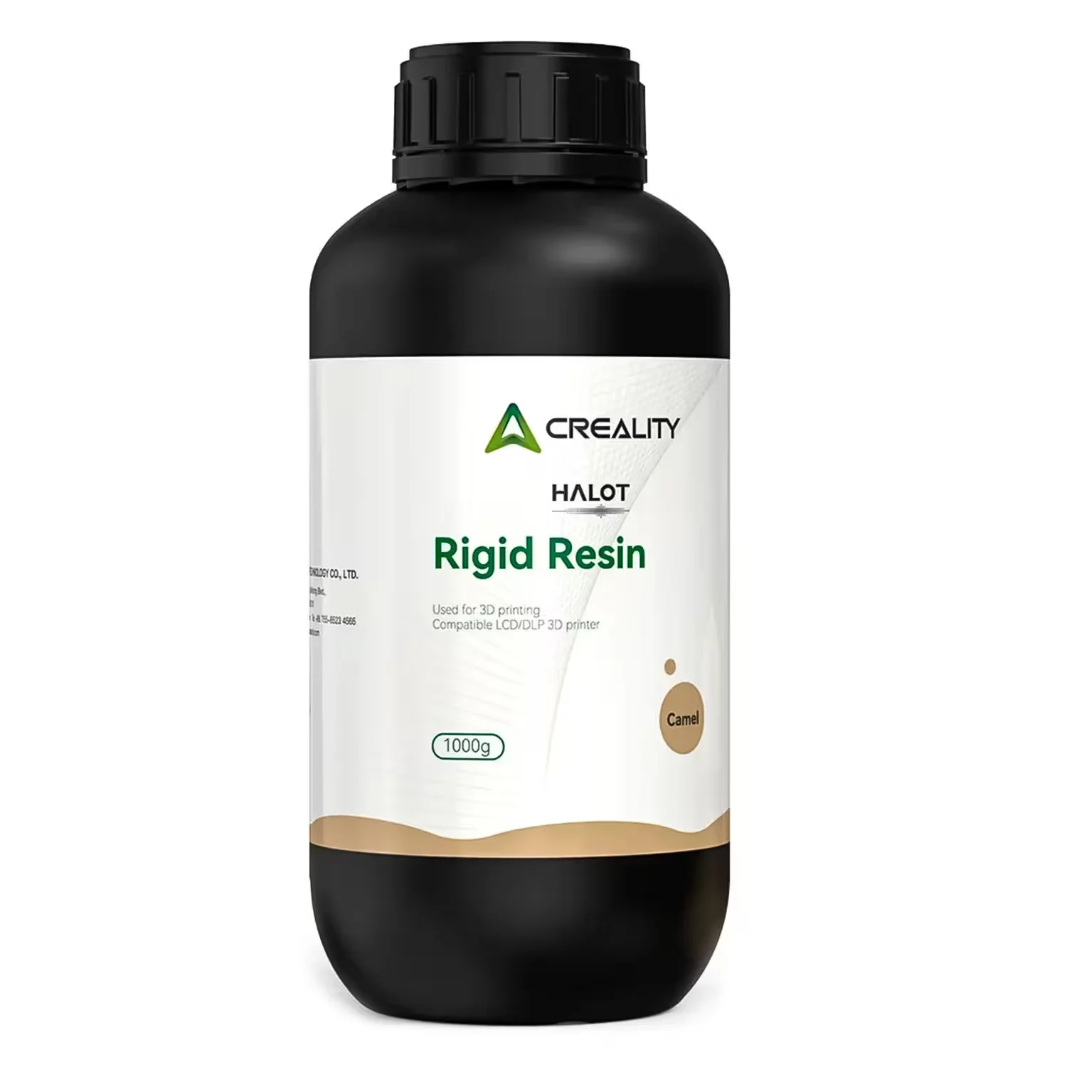 Resina Creality Halot Rigid 1Kg para Impressora 3D - Camel