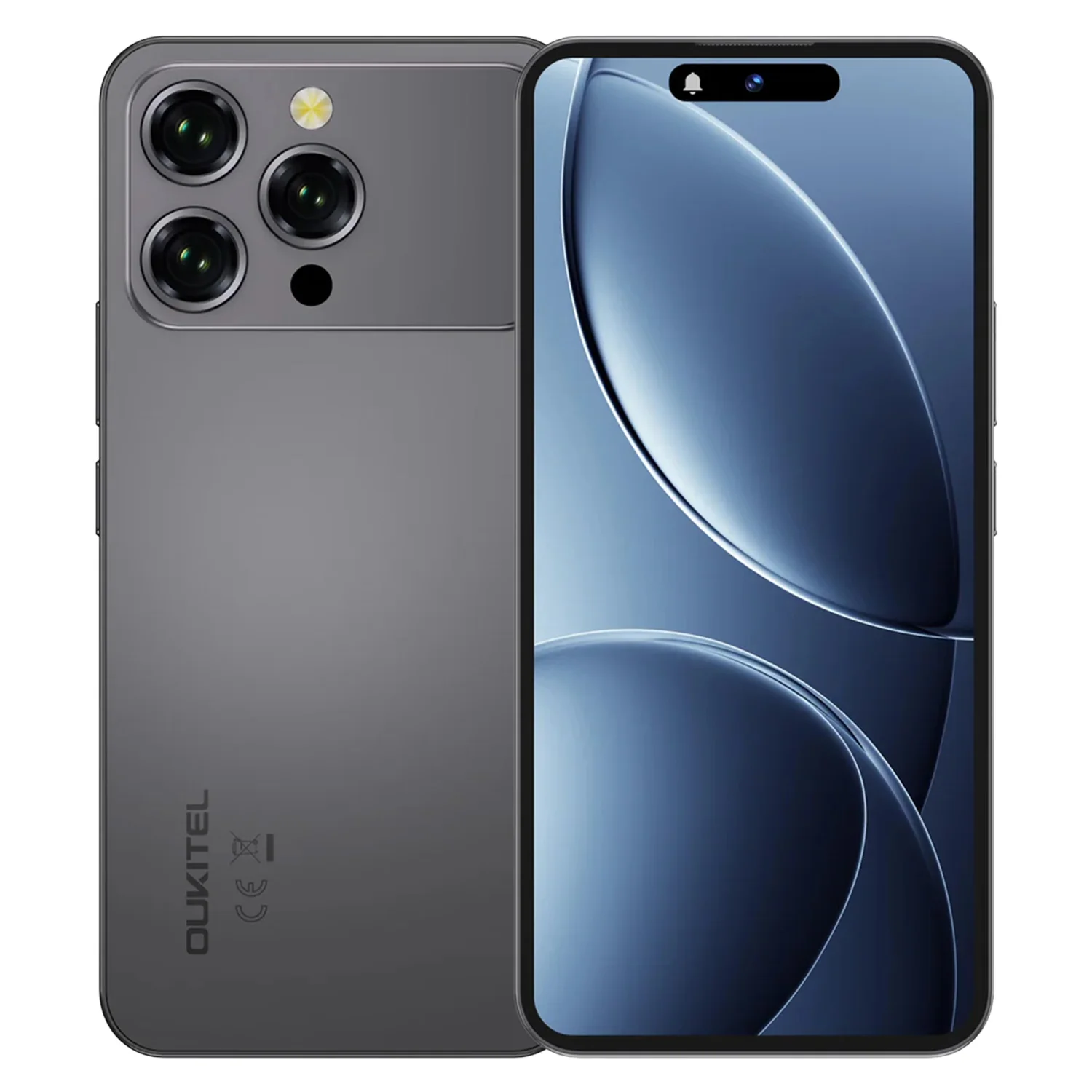 Smartphone Oukitel P1 Pro 256GB 8GB RAM Dual SIM Tela 6.7" - Preto