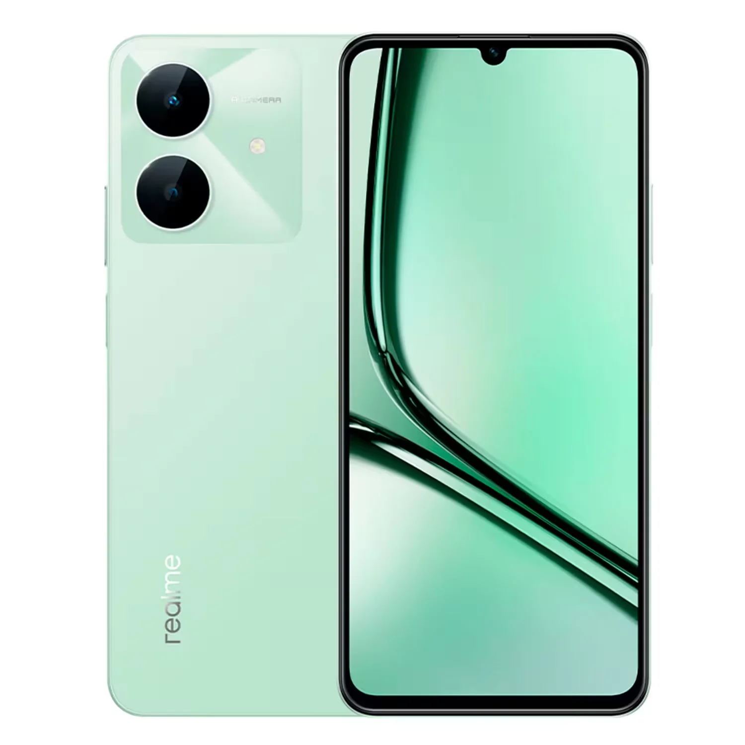 Smartphone Realme Note 60x RMX3938 64GB 3GB RAM Dual SIM Tela 6.74" - Verde (Anatel)