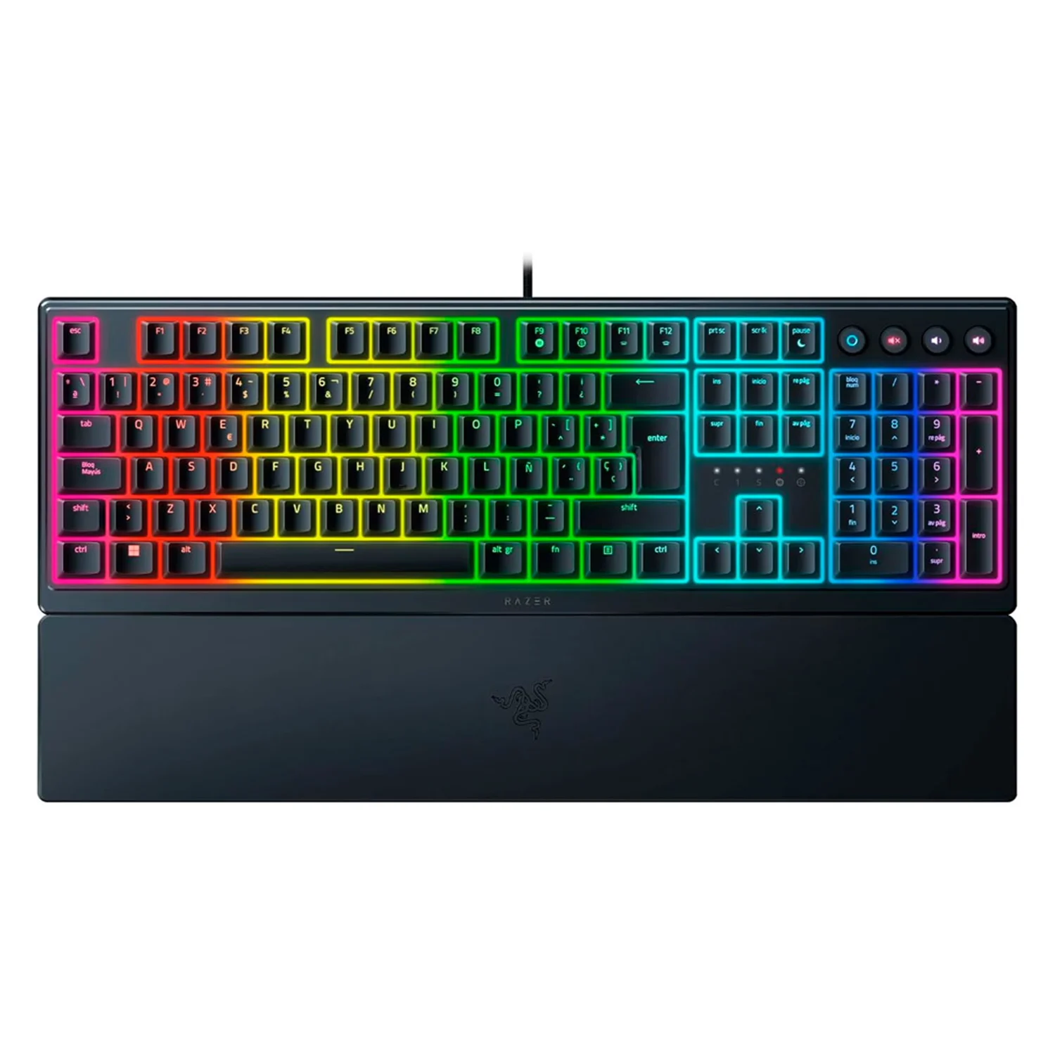 Teclado Gamer Razer Ornata V3 RZ03-04461100-R311 USB RGB - Preto