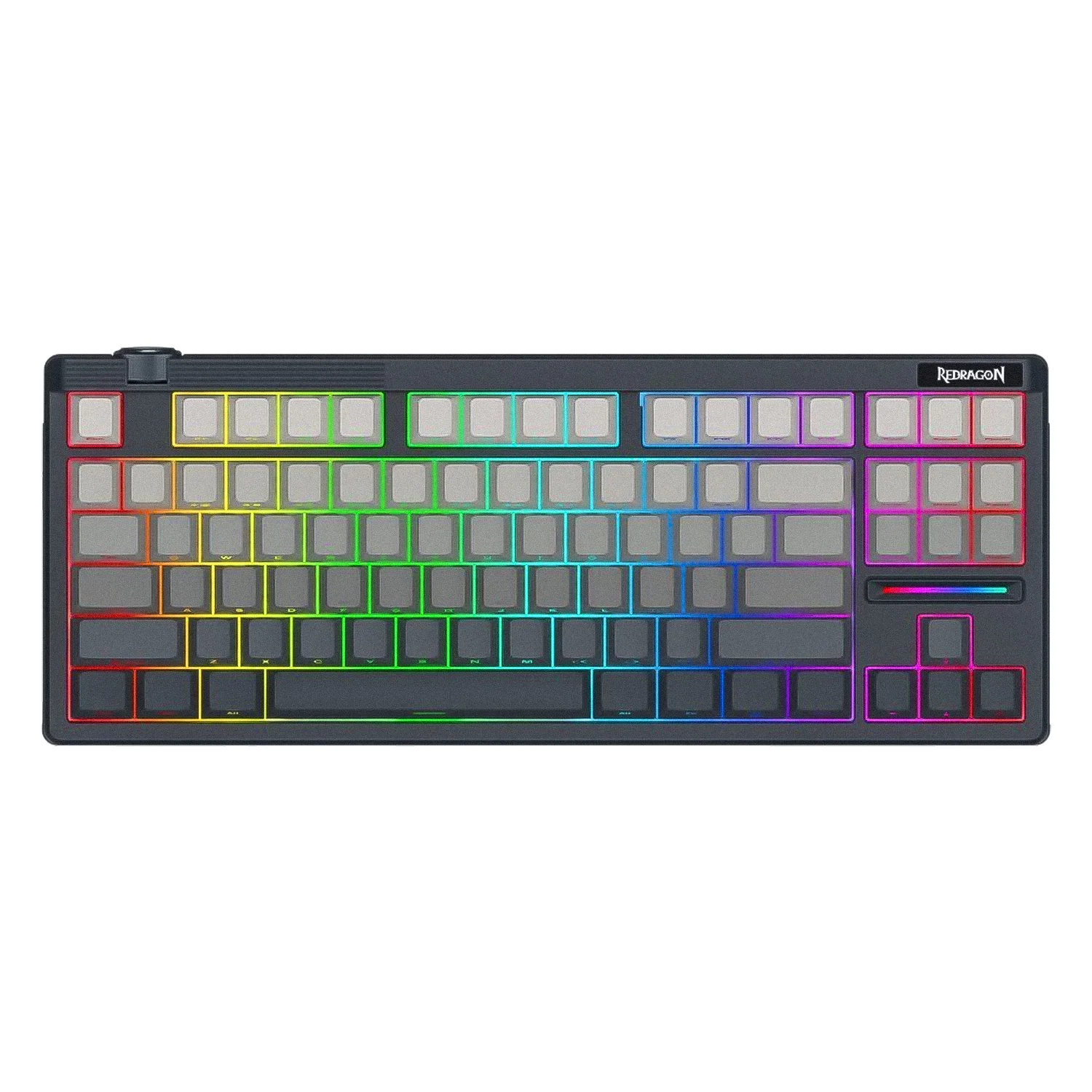 Teclado Gamer Redragon K729 OTIIM RGB USB-C - Preto