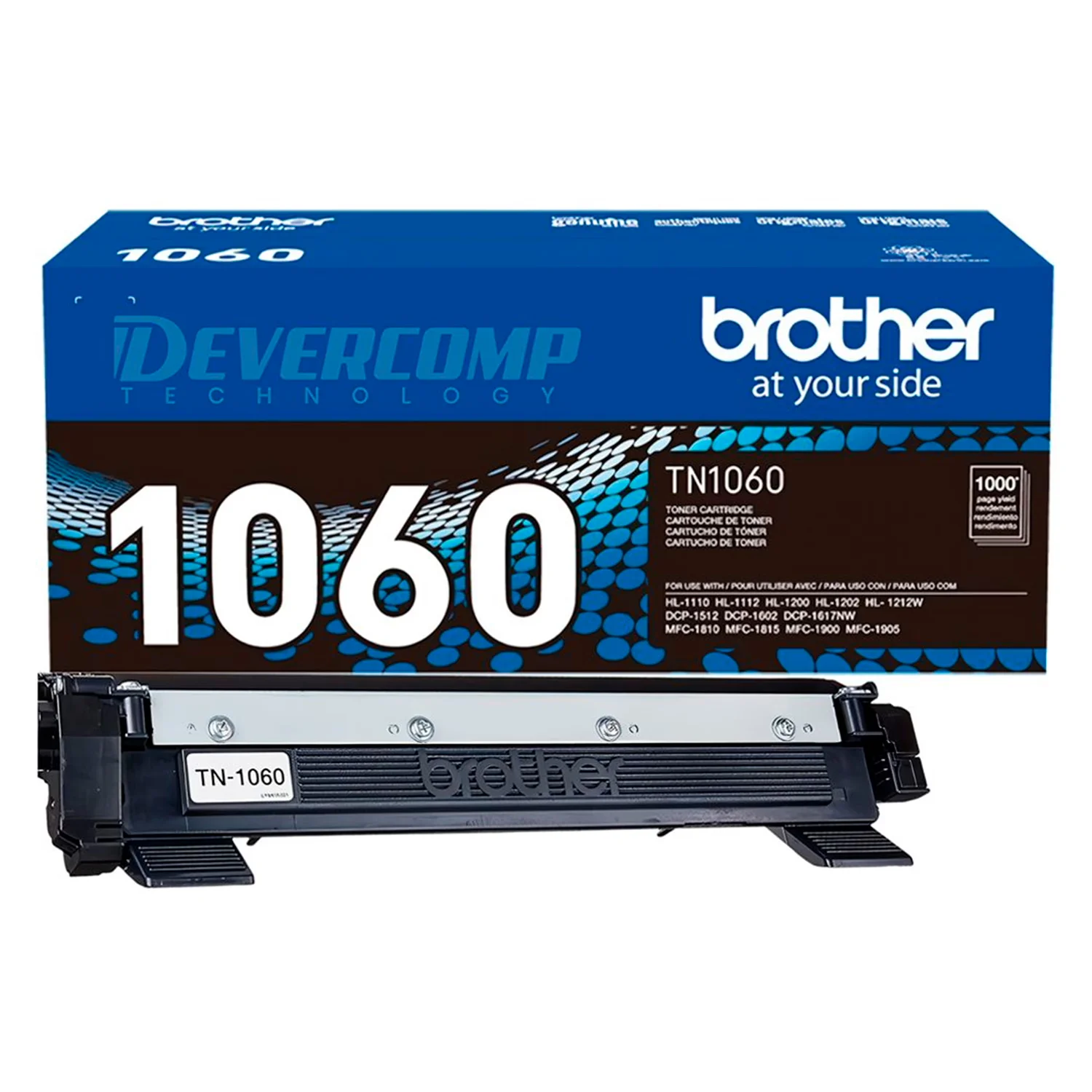 Toner Brother TN1060 para Impressora - Preto